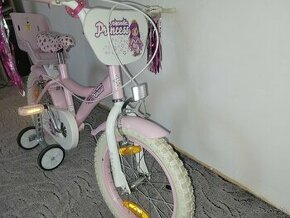 Detský dievčenský Bicykel veľkosť 16 - 1