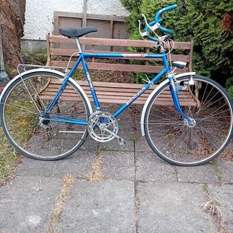 Stary nemecký bicykel.