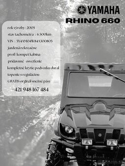 UTV YAMAHA RHINO 660
