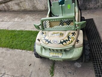 Detské elektrické autíčko JEEP pre dve deti