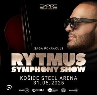 Predam listky na Rytmus symphony show