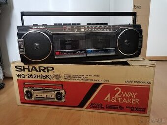 RÁDIOMAGNETOFON SHARP WQ-262H