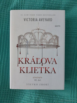 Predám knihu Kráĺova klietka - Victoria Aveyard