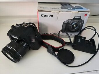 Zrkadlovka Canon EOS 4000D ako nový
