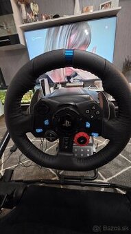 Herné kreslo plus volant logitech