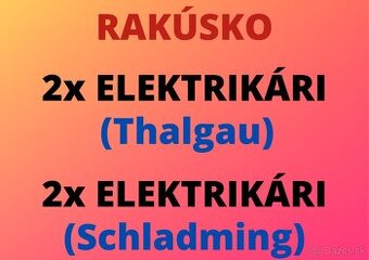 RAKÚSKO: 2x2 ELEKTRIKÁRI