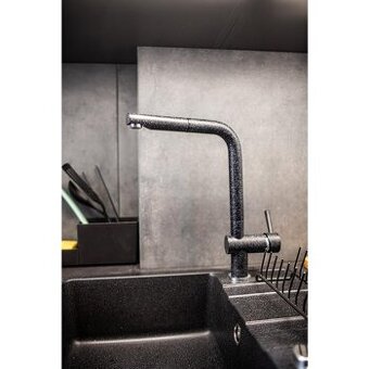 Laveo LUNA BLZ_769D Drezová batéria, granit čierna