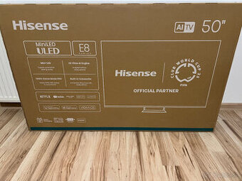 Hisense 50E8Q - nový, nerozbalený + 5 rokov záruka