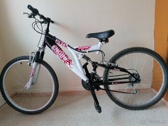 Celoodpruženy horský bicykel