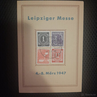 výrocné znamky Nemecko 1947