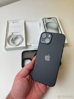 Predam vymenim Iphone 15 128GB Black