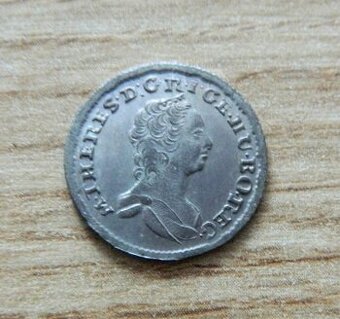 Predám 1 grajciar 1753 Hall Mária Terézia
