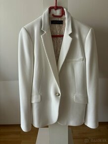 Biele elegantne sako ZARA