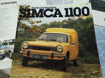 Prospekty Simca, Chrysler, Talbot