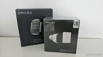 Bezpečnostná kamera IMILAB EC4 + brána + solárny panel
