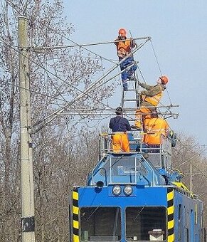 Hľadáme montérov trakčného vedenia pre prácu na východe
