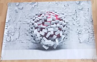 Fototapeta Stena 3D