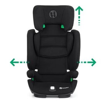 Predám autosedačky PETITE&MARS Elite Fix i-size 100-150 cm