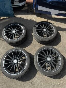 Originálne disky Mercedes AMG 18” 5x112 zimné pneu 225 40 18