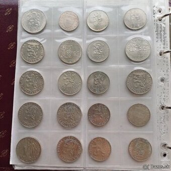 20ks strieborných minci za 190eur