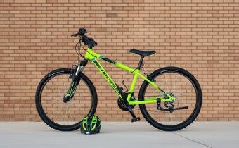 Rezervovaný - Rockrider ST 500 – 24”, prilba + výbava v cene