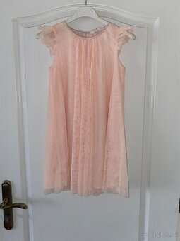 H&M marhulkove/broskynkove saty 116/122