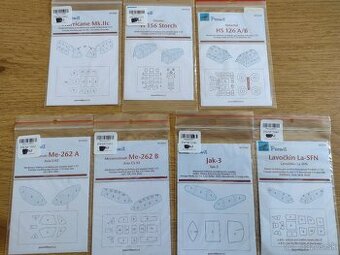 Plastikové modely 1:72 Masky