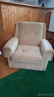 🛋️ Luxusné masívne kreslá 2 kusy – čalúnená elegancia - 1