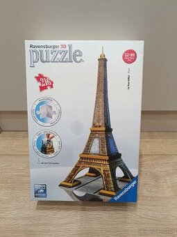 Puzzle 3D Ravensburger 3D Eiffelova veža