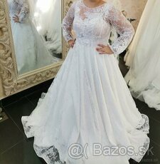 Luxusné svadobné šaty - 1