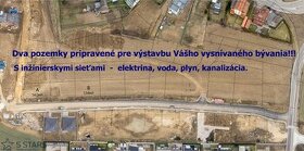 Pozemok o výmere 562 m2 s výstavbou rodinného domu Trenčín