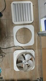 Nástenný ventilátor s vysokým prietokom vzduchu - 1