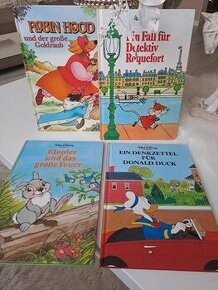 Detské knihy Walt Disney v nemeckom jazyku rok 199č