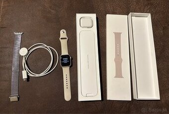 Apple watch 7 starlight 41mm, pripadne vymenim za ipad
