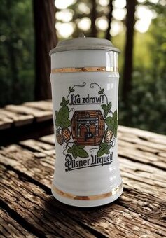 Keramický pivový pohár Pilsner Urquell
