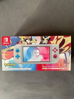 Nintendo switch lite Zacian & Zamazenta Edition
