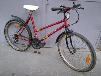 dámsky horský retro bicykel SHIMANO,26"kolesá,19"rám