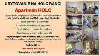 Ubytovanie Apartmán Holc