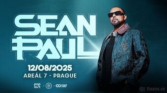 Predám Lístky na Sean Paul Praha