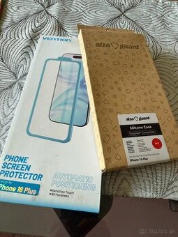 Iphone 16 plus sklo/puzdro