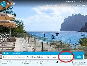 TOP: Zlavovy kupon hotely Grupotel