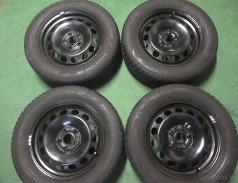 Zimné kolesá T-ROC rozteč 5x112 ET43 + 205/60R16 bridgstone