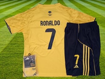 dres Cristiano Ronaldo  Al Nassr žltá edícia 2025/2026