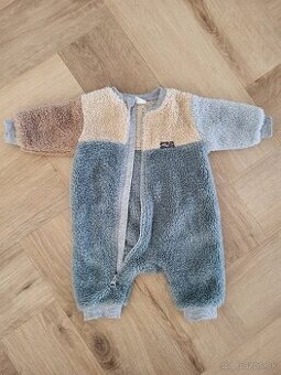 Farebný flísový overal