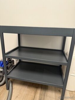 Prebaľovací pult s úložným priestorom + kôš na plienky