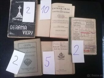 predám staré knihy