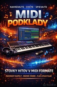 MIDI Podklady