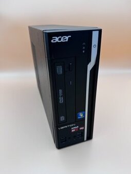 Počítač ACER SFF.Intel AMD A8 4x3,10GHz.8gb ram.120gb SSD.