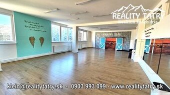 Obchodné priestory 140 m2 v Poprade blízko centra ODPORÚČAME