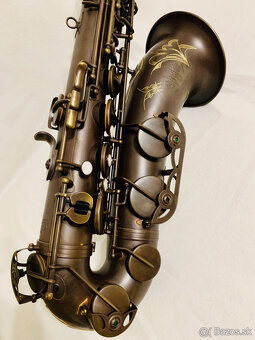 Predám nový B- TENOR saxofón kópia Selmer- nelakovaný- Retro